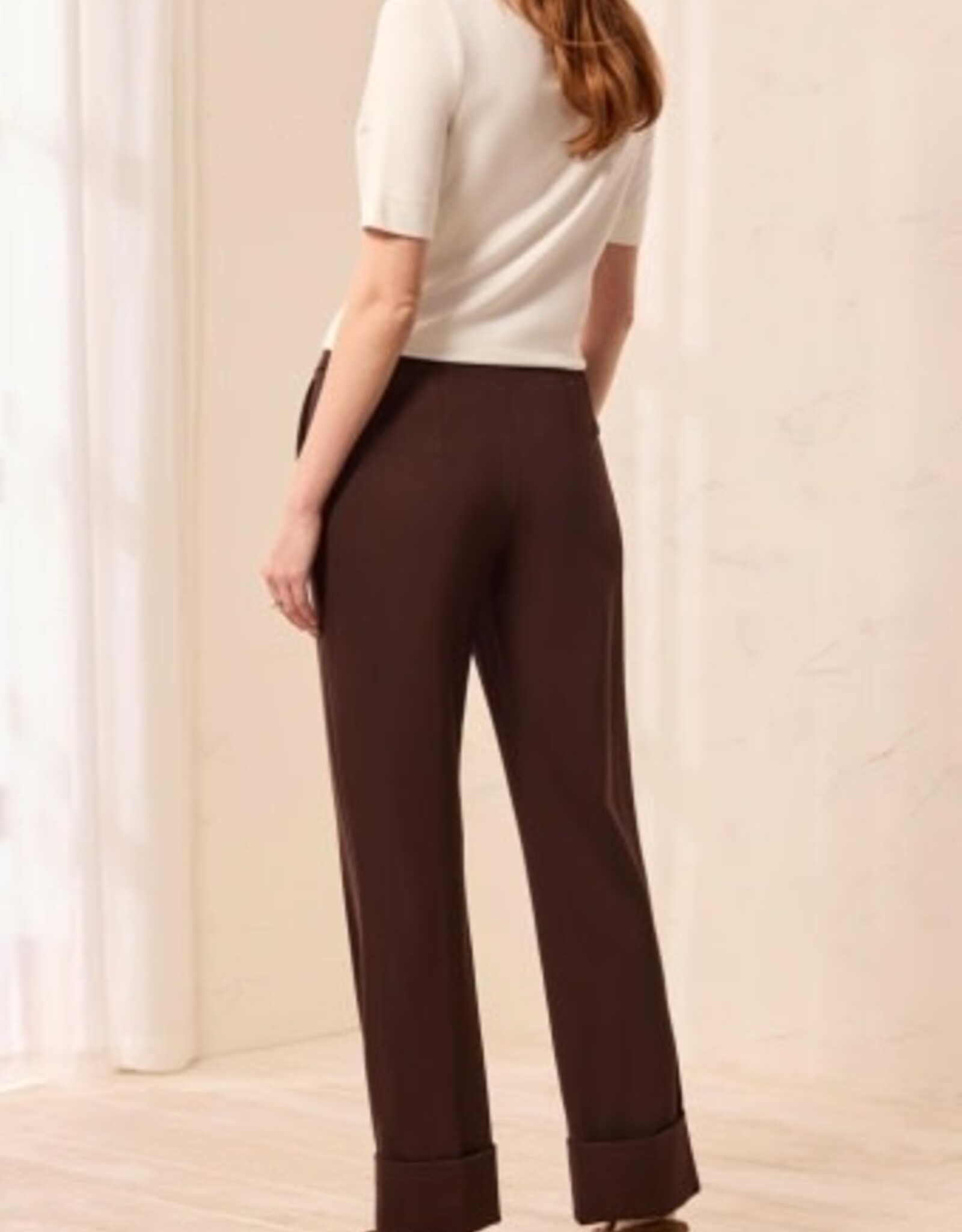 TRIBAL Cuffed Ankle Pant