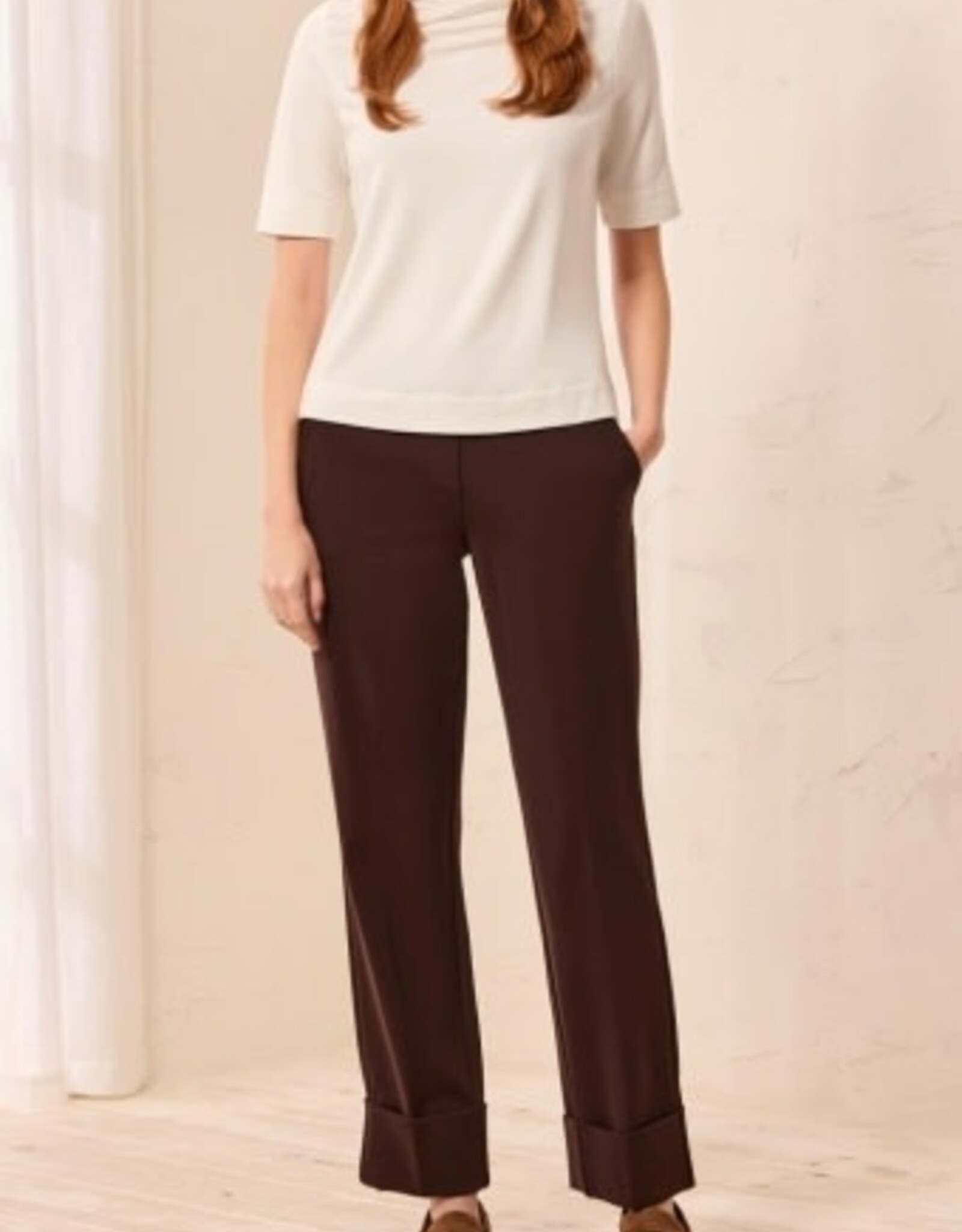 TRIBAL Cuffed Ankle Pant