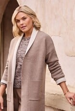 TRIBAL Luxe Coatigan with Patch Pockets