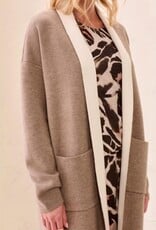 TRIBAL Luxe Coatigan with Patch Pockets