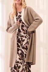 TRIBAL Luxe Coatigan with Patch Pockets