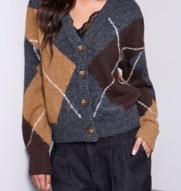 TRIBAL Lofty Argyle Cardigan