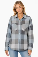 Sally Multi Plaid Shacket