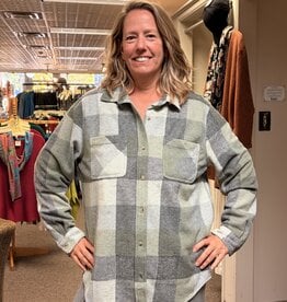 Sally Multi Plaid Shacket