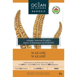 OCÉAN DE SAVEURS - Wakamé d'atlantique 30g