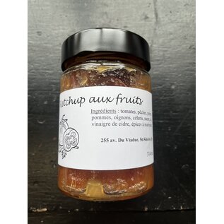 FERME BOURDAGES - Ketchup aux fruits 314 ml