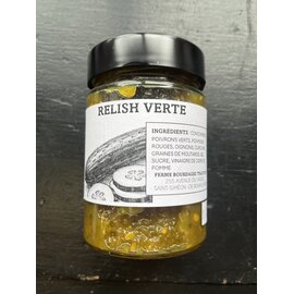 FERME BOURDAGES - Relish Verte 314 ml