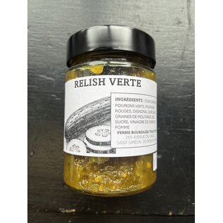 FERME BOURDAGES - Relish Verte 314 ml