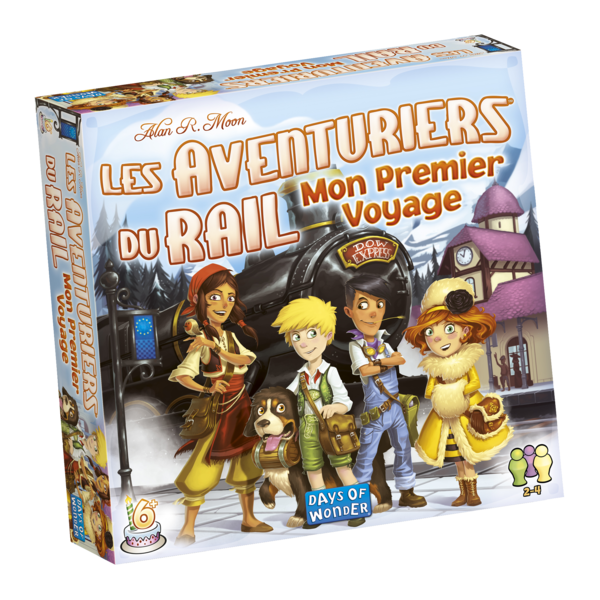 DAYS OF WONDER AVENTURIERS DU RAIL : MON PREMIER VOYAGE EUROPE