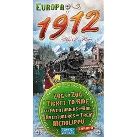 DAYS OF WONDER TICKET TO RIDE - Europa 1912