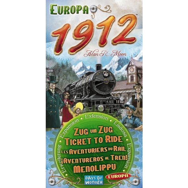 DAYS OF WONDER TICKET TO RIDE - Europa 1912