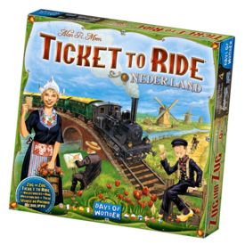 Days of Wonder TICKET TO RIDE - MAP #4 - Nederland