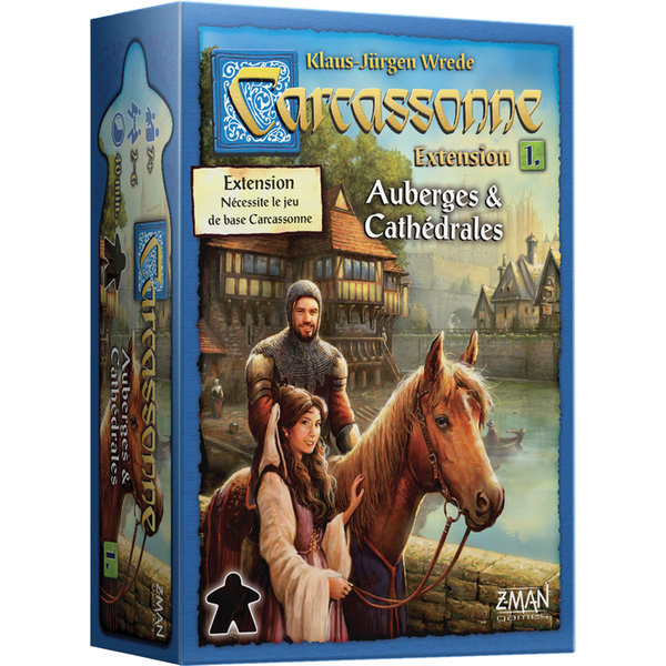 Z-MAN GAMES CARCASSONNE - EXT. AUBERGES ET CATHEDRALES