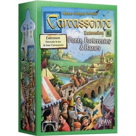 Z-MAN GAMES CARCASSONNE - EXT. BAZARS, PONTS & FORTERESSES