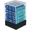 CHESSEX - OPAQUE - 36D6 - Blue/White