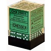 CHESSEX - OPAQUE - 36D6 - Green/White