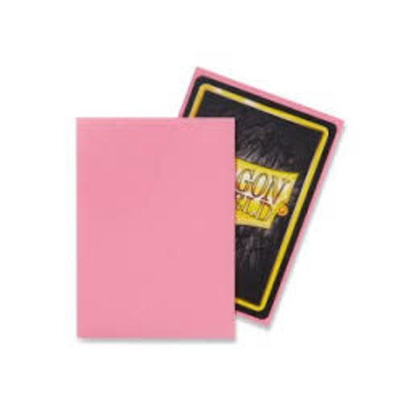 Arcane Tinmen DRAGON SHIELD SLEEVES MATTE PINK 100CT