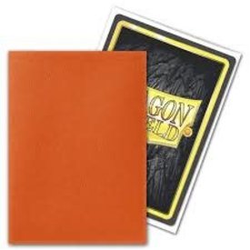 Arcane Tinmen DRAGON SHIELD SLEEVES MATTE TANGERINE 100CT