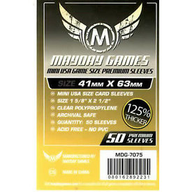 Mayday PREMIUM MINI USA SLEEVES 41MM X 63MM 50CT