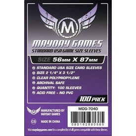 Mayday MAYDAY GAMES - USA SIZE - SLEEVES (100ct) - 56mm X 87mm