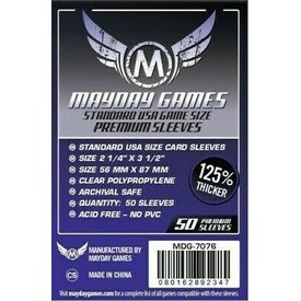 Mayday MAYDAY GAMES - SLEEVES (50ct) - PREMIUM - USA - 56mm X 87mm