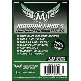 Mayday MAYDAY GAMES - PREMIUM CARD SLEEVES (50ct) - 63.5mm X 88mm