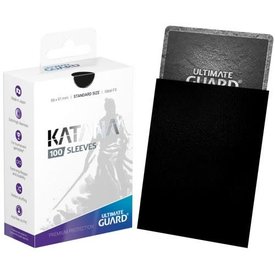 Ultimate Guard UG SLEEVES KATANA BLACK 100CT