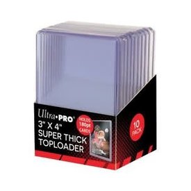 Ultra Pro UP - SLEEVES (10ct) - TOPLOADER - SUPER THICK - 3X4 (180pt)