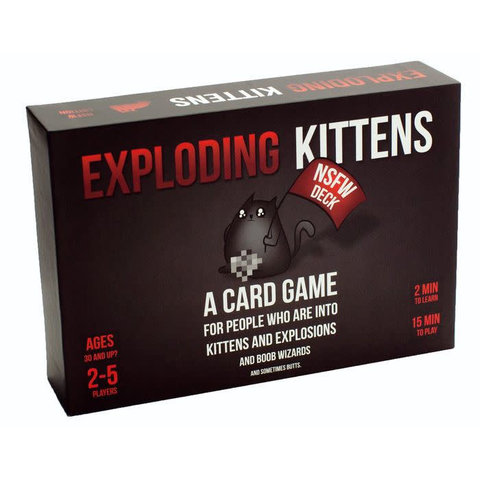 EXPLODING KITTENS NSFW EDITION (English)