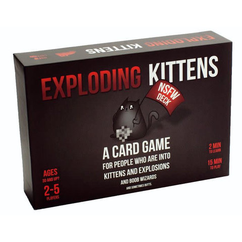 EXPLODING KITTENS - NSFW Edition