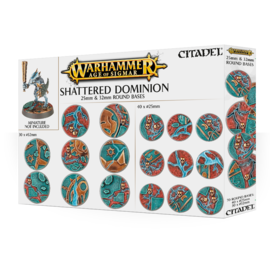 Citadel AOS - SHATTERED DOMINION - ROUND BASE - 25 & 32mm