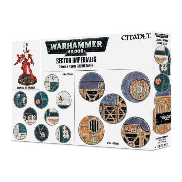 Citadel SECTOR IMPERIALIS: 25 & 40MM ROUND BASES