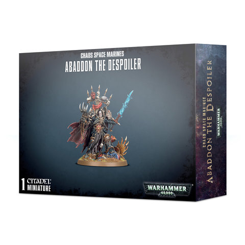 40K - CHAOS SPACE MARINES - Abaddon Despoiler
