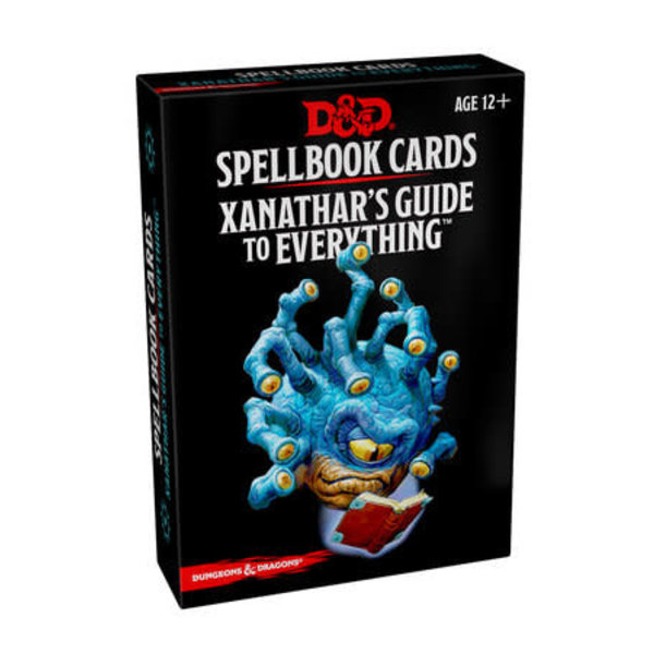 Wizards of the Coast DND SPELLBOOK CARDS XANATHAR'S GUIDE