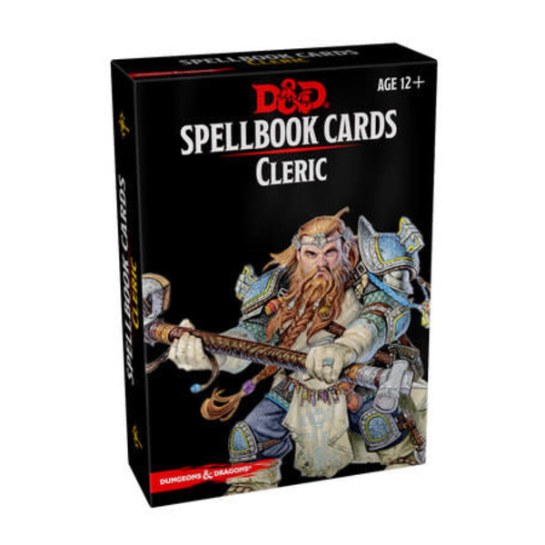 Wizards of the Coast DND - SPELLBOOK CARDS (2nd edition) - Cleric