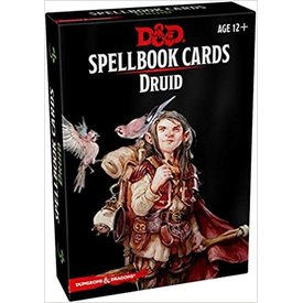 Wizards of the Coast DND SPELLBOOK CARDS DRUID 2ND EDITION