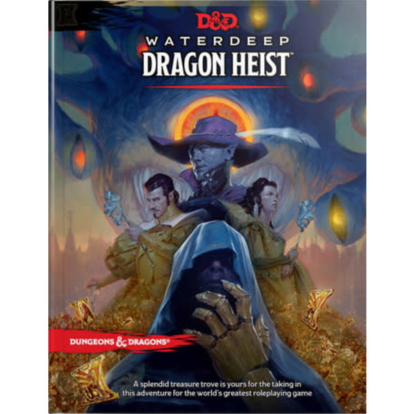 Wizards of the Coast DND RPG WATERDEEP: DRAGON HEIST HC