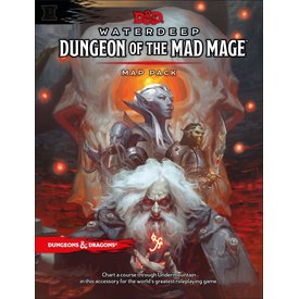 Wizards of the Coast DND - WATERDEEP - Map Pack Dungeon of the Mad Mage