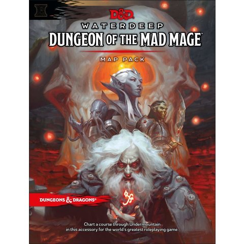 DND RPG WATERDEEP: MAP PACK DUNGEON OF THE MAD MAGE