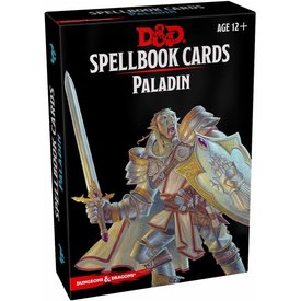 Wizards of the Coast DND SPELLBOOK CARDS PALADIN 2ND EDITION