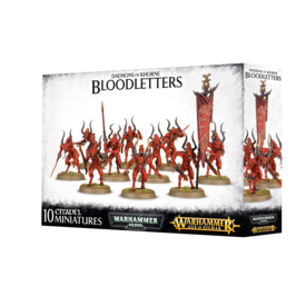 Age of Sigmar DAEMONS OF KHORNE BLOODLETTERS