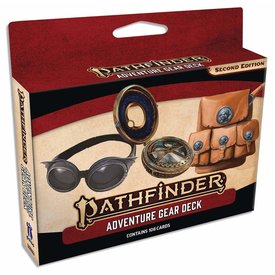 Paizo PATHFINDER - 2e - DECK CARDS - Adventure Gear