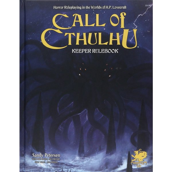 Chaosium Inc. CALL OF CTHULHU 7TH EDITION KEEPER RULEBOOK HC
