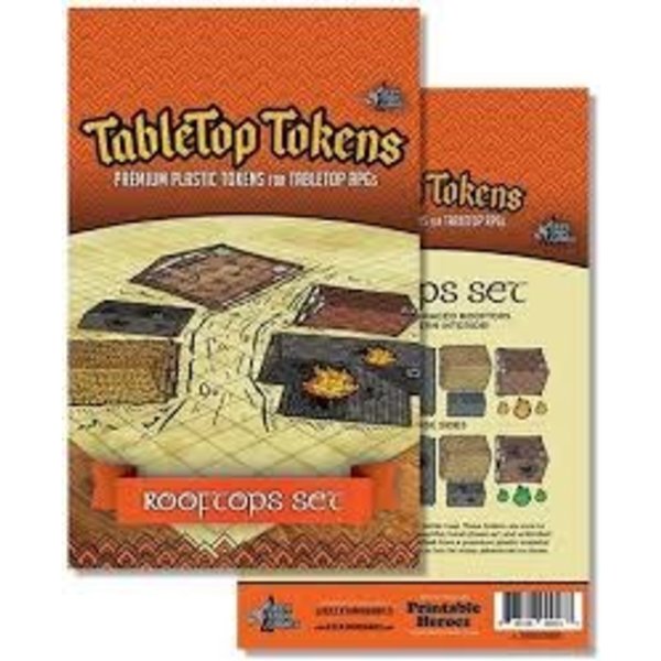 Geek Tank Games TABLETOP TOKENS ROOFTOPS SET