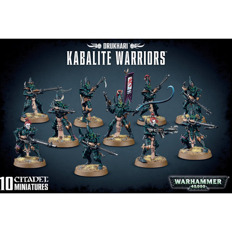 40K - DRUKHARI - Kabalite Warriors
