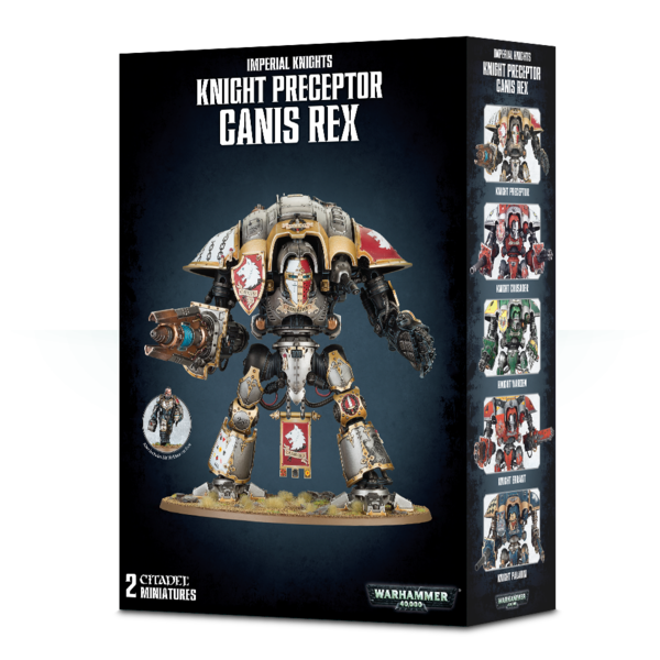 Games Workshop 40K - IMPERIAL KNIGHTS - Knight Preceptor Canis Rex