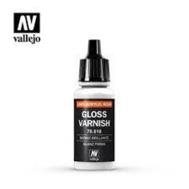Vallejo VALLEJO: AUXILIARY PERMANENT GLOSS VARNISH (17ML)