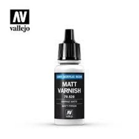 Vallejo VALLEJO: AUXILIARY PERMANENT MAT VARNISH (17ML)