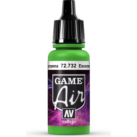 VALLEJO: GAME AIR SCORPY GREEN 17ML