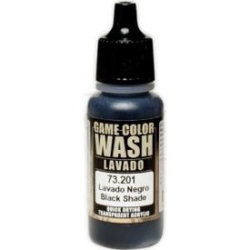 Vallejo VALLEJO: GAME COLOR BLACK WASH 17ML